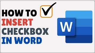 How to Insert Checkbox in Word [upl. by Amalea751]