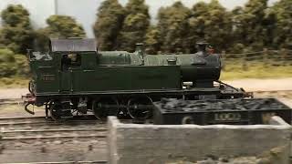 Ashburton in the early 1940’s  The branch goods arrives hauled by No 4405 [upl. by Notrem]