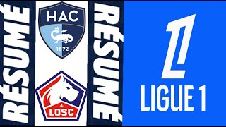 Le Havre 03 LOSC Lille Résumé  Ligue 1 20242025 [upl. by Riannon843]