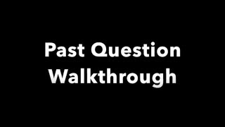 Past Question Walkthrough  Enthalpy Changes 1 [upl. by Coral]