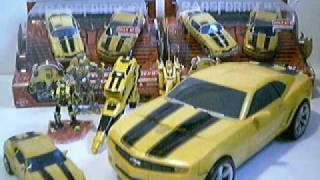 Transformers Movie 2007 Bumblebee Collection [upl. by Omolhs826]