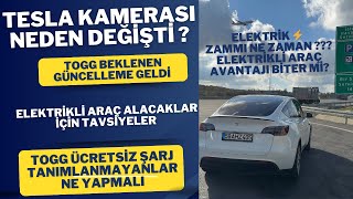 TESLA İLE UZUN YOL VLOG TOGG VE TESLA DAN GÜZEL HABERLER [upl. by Padraig186]