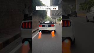 Mustang ❌ Rocket✅🚀 mustang car shortsfeed automobile cartok [upl. by Wylen]