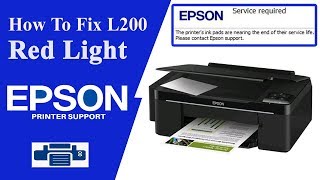 Epson L200 Resetter  Service required January 2024 [upl. by Sawyor]