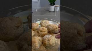 Simple Air Fryer ￼￼Dessert simplerecipe airfryerrecipes donutsrecipe healthysnacks cookwithme [upl. by Pudens]