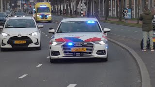 Spoedtransport Politie maakt kruisingen vrij voor aankomende ambulance begeleiding uit Gorinchem [upl. by Ramey258]