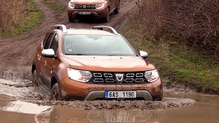 New 2018 Dacia Duster 4x4  Hard offroad 4WD [upl. by Atteve]