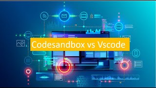 Codesandbox vs VSCODE PhotoSharing App [upl. by Newra]