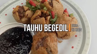 TAUHU BEGEDIL SUPER SIMPLE [upl. by Illene]