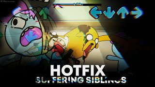 FNF Suffering siblings  Pibby apocalypse HOTFIX [upl. by Younglove]