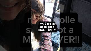 skoolie shortsfeed peelandstick makeover vanlife offgrid compostingtoilet rvremodel buslife [upl. by Wiebmer369]