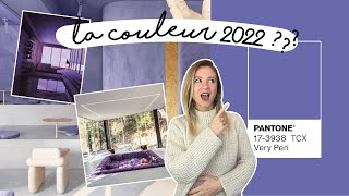 Couleur de lannée 2022 par Pantone  Tendances déco [upl. by Betsy]