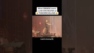 Mayhem teaming up with a live orchestra to play some eminem 😍 dimitrivegas timmytrumpet edm [upl. by Gerek]