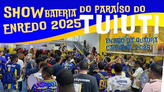 ENSAIO DO TUIUTI CARNAVAL 2025 SHOW [upl. by Jarrow]