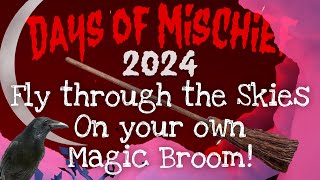 BETA Days of Mischief 2024 is HERE Cool Dark Crow Cape  Fly with a Broomstick Sky Beta Update [upl. by Egroej688]