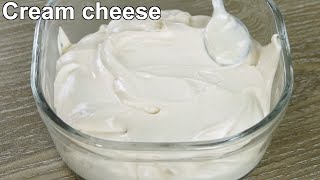 Homemade Cream Cheese Recipe  How to make Cream Cheese at Home [upl. by Max315]