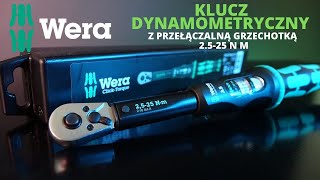 Klucz dynamometryczny 25 25 Nm  WERA 05075604001 [upl. by Eenhpad]