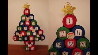 Calendario dellAvvento Albero di Natale con i rotoli di carta igienica [upl. by Netsyrc697]