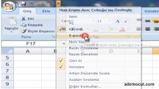 Excel Sayfasını Outlook Otomatik Olarak Ekleme [upl. by Suidualc96]