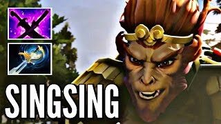 Dota 2 Monkey King Gameplay by SingSing  Balanced Patch 700 [upl. by Raven]