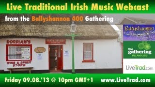 Live traditional Irish music session from Irish Thatched Bar  Ballyshannon 400 [upl. by Eerdua]