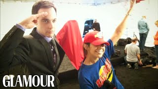 That Time We Dressed Up in a BAZINGA Outfit to Interview the Cast of The Big Bang Theory [upl. by Bibbie]