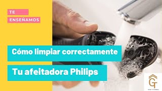 💥 Cómo limpiar la afeitadora 🌊 Philips Norelco S1000 amp S3000 [upl. by Frear313]