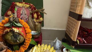 Kojagari Laxmi puja vlog 2024simple Laxmi puja at home [upl. by Harold]