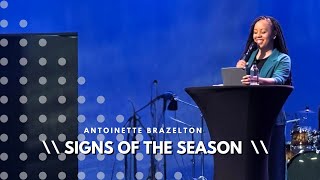 Signs of the Season  Antoinette Brazelton [upl. by Milicent507]