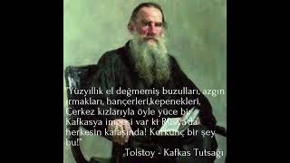 Tolstoy  Kafkas Tutsağı [upl. by Ynafets375]