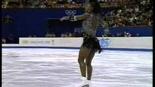 Surya Bonaly FRA  1998 Nagano Figure Skating Ladies Short Program [upl. by Rysler]