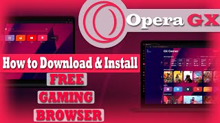 How to download Opera GX in windows 781011 [upl. by Maurise]