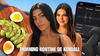 JE SUIS LA MORNING ROUTINE DE KENDALL JENNER [upl. by Ardnayek]