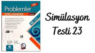 Bilgi Sarmal Problemler Simülasyon Test 23 [upl. by Veno909]