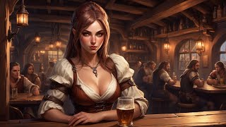 🎧Fantasy Tavern Music and Ambience relaxing shorts [upl. by Constantino610]