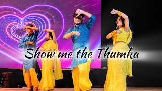 Show me the Thumka  Duet Dance  Bollywood Dance  Dazzling Dance Academy [upl. by Sugirdor]