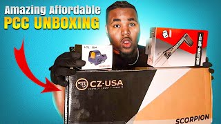 UNBOXING MY NEW PCC amp ACCESSORIES CZ SCORPION  BEST AFFORDABLE PISTOL [upl. by Qidas]