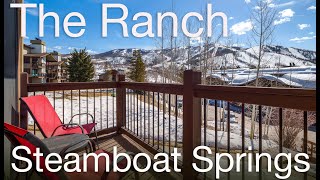 SOLD The Ranch Condominiums in Steamboat Springs  1075000 [upl. by Intosh749]