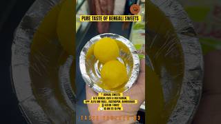 PURE KOLKATA FLAVOUR BENGAL SWEETS SHOP IN AHMEDABAD II shorts shortsfeed youtubeshorts foodie [upl. by Ehling697]