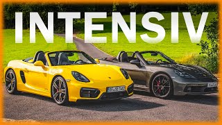 Porsche 718 GTS 40 vs 981 GTS Review  Warum diese Boxster etwas ganz Besonderes sind [upl. by Pears]