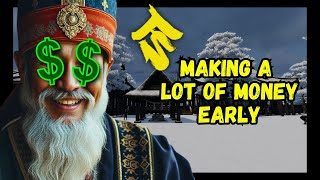 Make Money FAST Starting Out In Sengoku Dynasty Version 10 [upl. by Alleras]