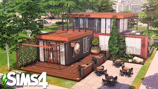 EcoFit Fitness  NO CC  The Sims 4 Speed Build [upl. by Grannie]