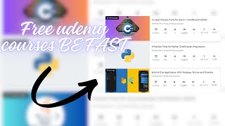 Get FREE Udemy Courses with Certificates [upl. by Angeline577]