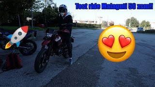 Test ride Malaguti xsm 50 2019😍🚀Uno dei migliori 50🤔 [upl. by Iknarf]