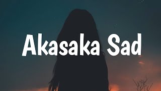 Rina Sawayama  Akasaka sad Lyrics [upl. by Nodnas]