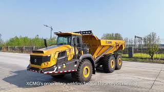 XCMG Mining  Info for Articulated Truck Owners  XDA45U [upl. by Akenom]