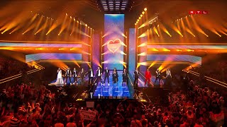 Opening with AnneMarie David and Vicky Leandros  LIVE  Luxembourg Song Contest 2024  Final [upl. by Weixel]