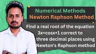 Newton Raphson Method  Numerical Methods [upl. by Nevram49]