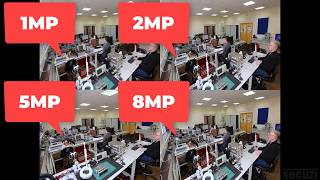 1MP vs 2MP vs 5MP vs 8MP 4K [upl. by Anada]