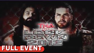 Lockdown 2012  FULL PPV  STEEL CAGE MATCHES Bobby Roode vs James Storm Kurt Angle vs Jeff Hardy [upl. by Sucam]